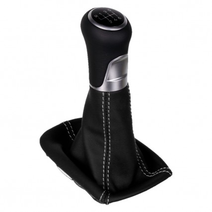 Schaltknauf Schaltsack Volvo-S40 leder schaltmanschette Schaltknauf Schaltsack Volvo-S40 leder schaltmanschette